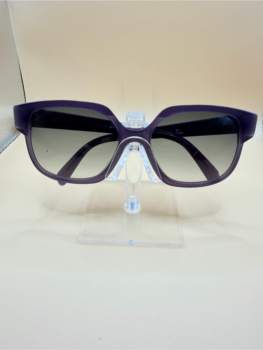 Celine Purple Cat-Eye Sunglasses